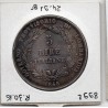 Italie Lombardie 5 Lire 1848 TTB, KM 22 pièce de monnaie