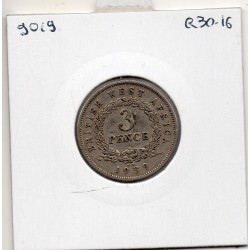 Afrique Ouest Britannique 3 pence 1939 KN TTB KM 21 pièce de monnaie