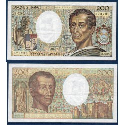 200 francs Montesquieu TTB 1985 Billet de la banque de France