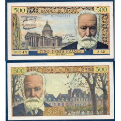 500 Francs Victor Hugo TTB+ 6.1.1955 Billet de la banque de France