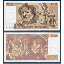 100 Francs Delacroix Sup+ 1993 Billet de la banque de France