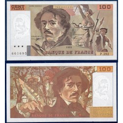 100 Francs Delacroix SPL+ 1995 Billet de la banque de France