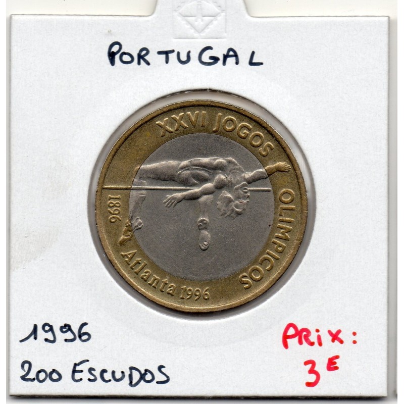 Portugal 200 escudos 1996 SPL, KM 687 pièce de monnaie