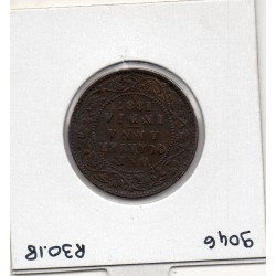 Inde Britannique 1/4 anna 1887 TTB+, KM 486 pièce de monnaie