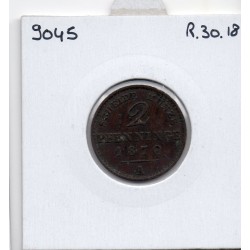 Espagne 5 centimos 1879 OM TTB, KM 674 pièce de monnaie