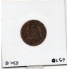 2 centimes Napoléon III tête nue 1857 W Lille TTB, France pièce de monnaie