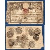 Portugal Pick N°30, B Billet de banque de 20000 reis 1826 sur 1798