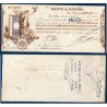 Espagne Chèque Banco de España de 250 pesetas 1897