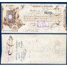 Espagne Chèque Banco de España 250 pesetas 1897