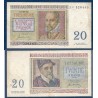 Belgique P.132a, TTB- Billet de 20 Francs 1950 Lassus