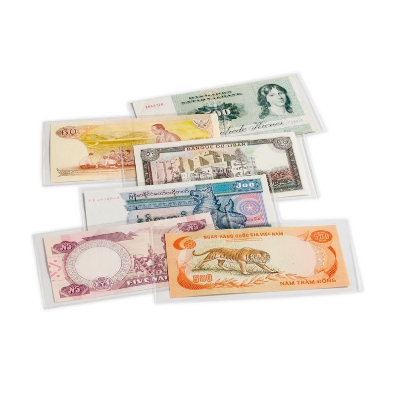 Pochettes individuelles de protection pour billets