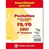 copy of 2023 2eme semestre autoadhésifs Assortiment de pochettes FO FS Yvert et tellier