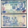 Kenya P.21a, TB, Billet de 20 Shillings 1981 Femmes