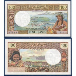 Tahiti Pick N°24a, Sup Billet de banque de 100 Francs 1971