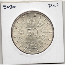 Autriche 50 Schilling 1966, Sup KM 2900 pièce de monnaie