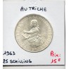 Autriche 25 Schilling 1963 Spl,Eugène de Savoie KM 2893 pièce de monnaie