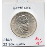 Autriche 25 Schilling 1964 Spl,Grillparzer KM 2895 pièce de monnaie