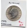 Autriche 25 Schilling 1969 Spl,Rosegger KM 2905 pièce de monnaie