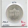 Allemagne RFA 10 deutche mark 1991 A, Spl KM 177 porte de Brandebourg pièce de monnaie