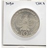 Allemagne RFA 10 deutsche mark 1972 G, Spl KM 135 JO de Munich pièce de monnaie