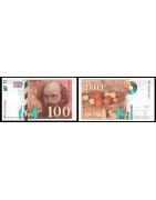 Nos billets de 100 Francs Cézanne disponible à l'achat.