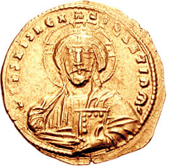 Pièces de Monnaie Byzantine de L'empereur Byzantin Anastasius 1er