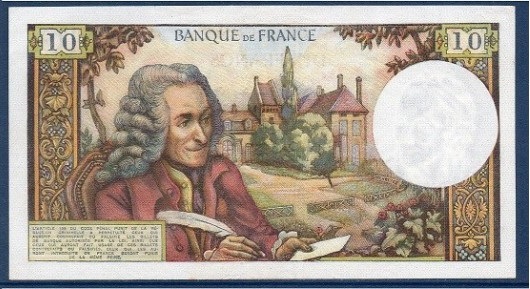 10 francs Voltaire