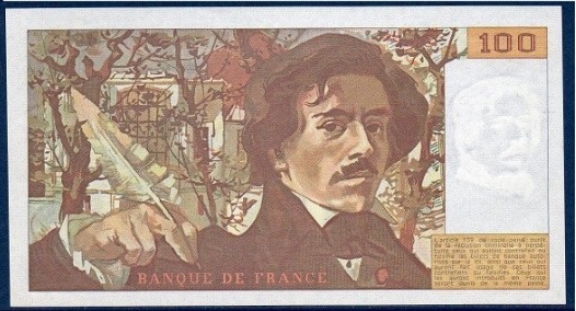 100 francs delacroix