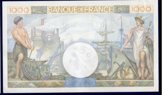 100 francs commerce et industrie