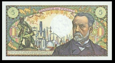 5 francs pasteur