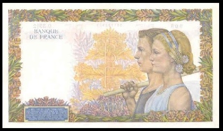 500 francs la paix