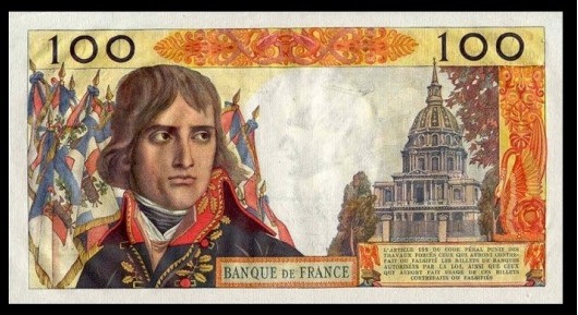 billet de 100 francs bonaparte