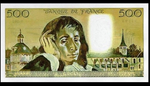 500 francs pascal verso