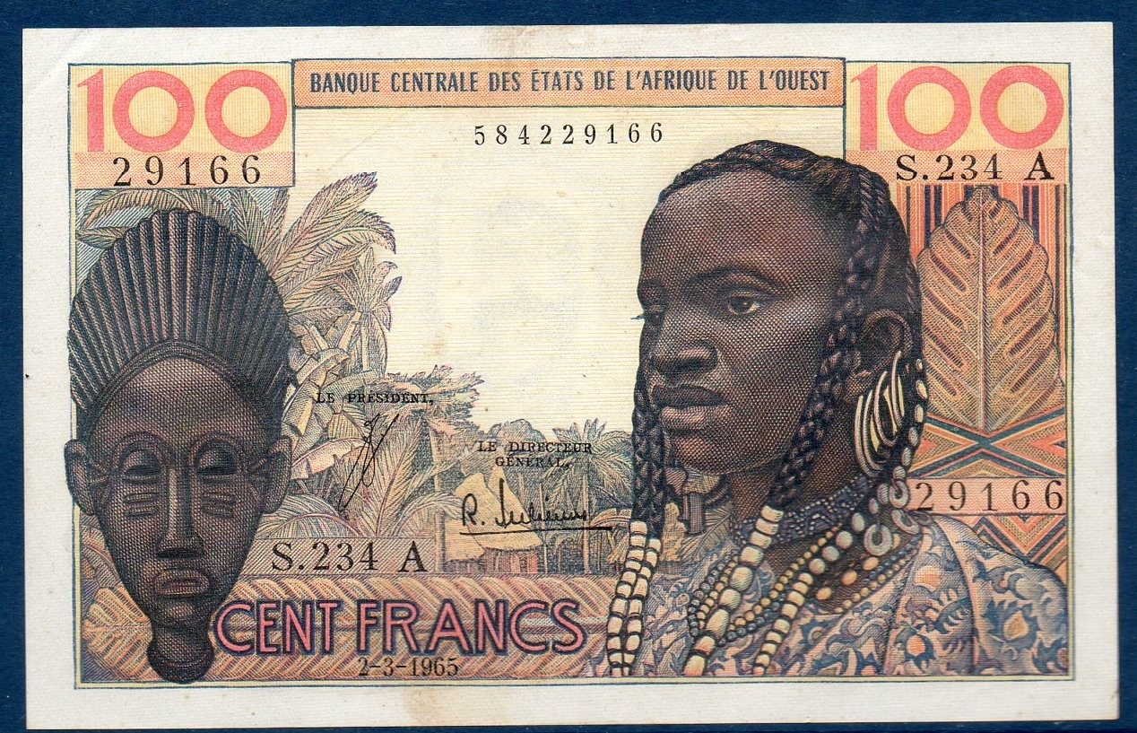 Billet de banque d'Afrique de l'Ouest