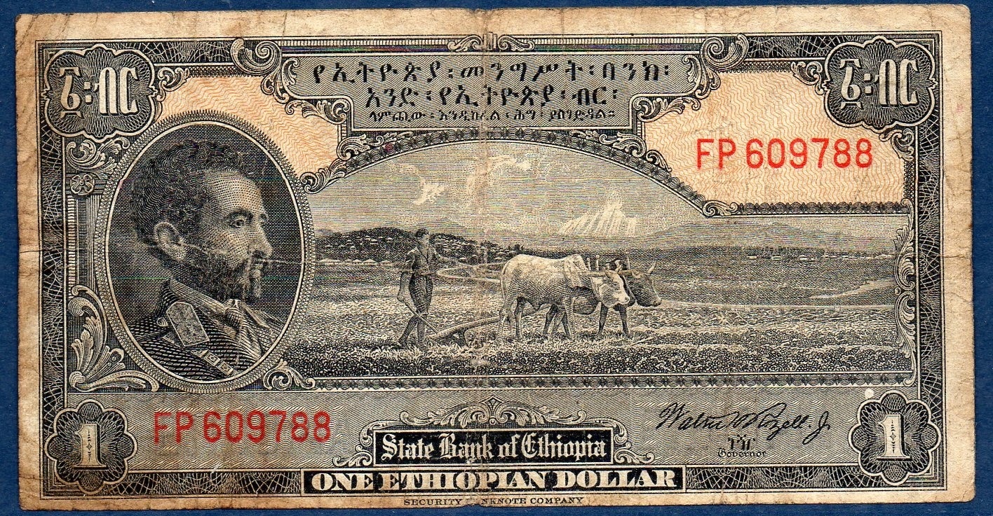 Billet de banque d'Ethiopie