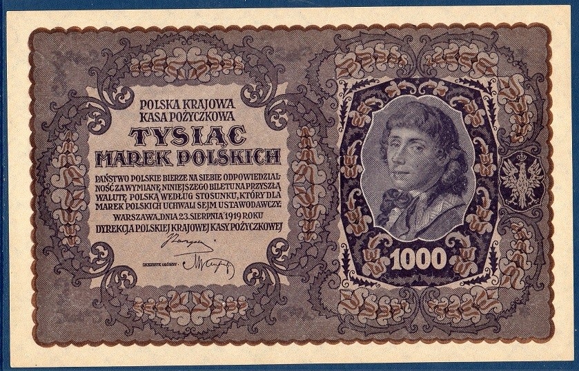 Billet de banque de Pologne