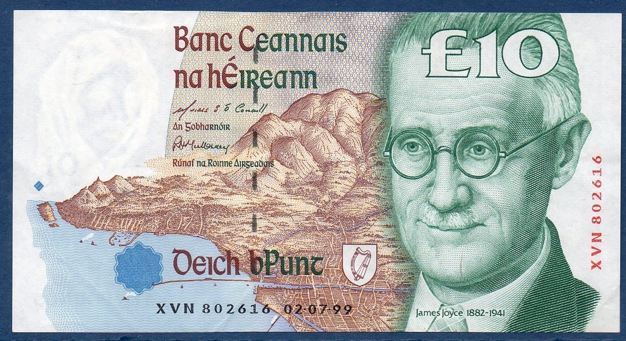 Billet de collection irlandais