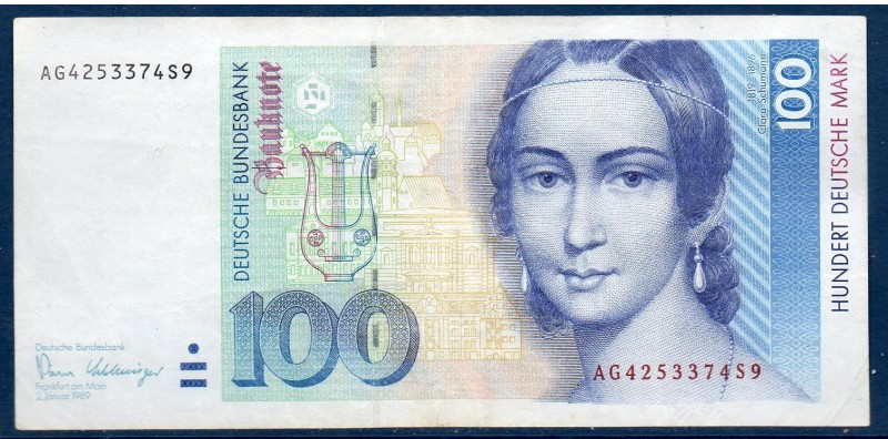 billets de banque d'Allemagne RFA