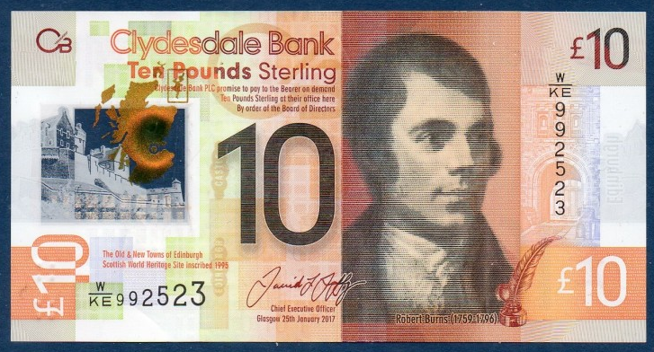 billet de banque d'ecosse