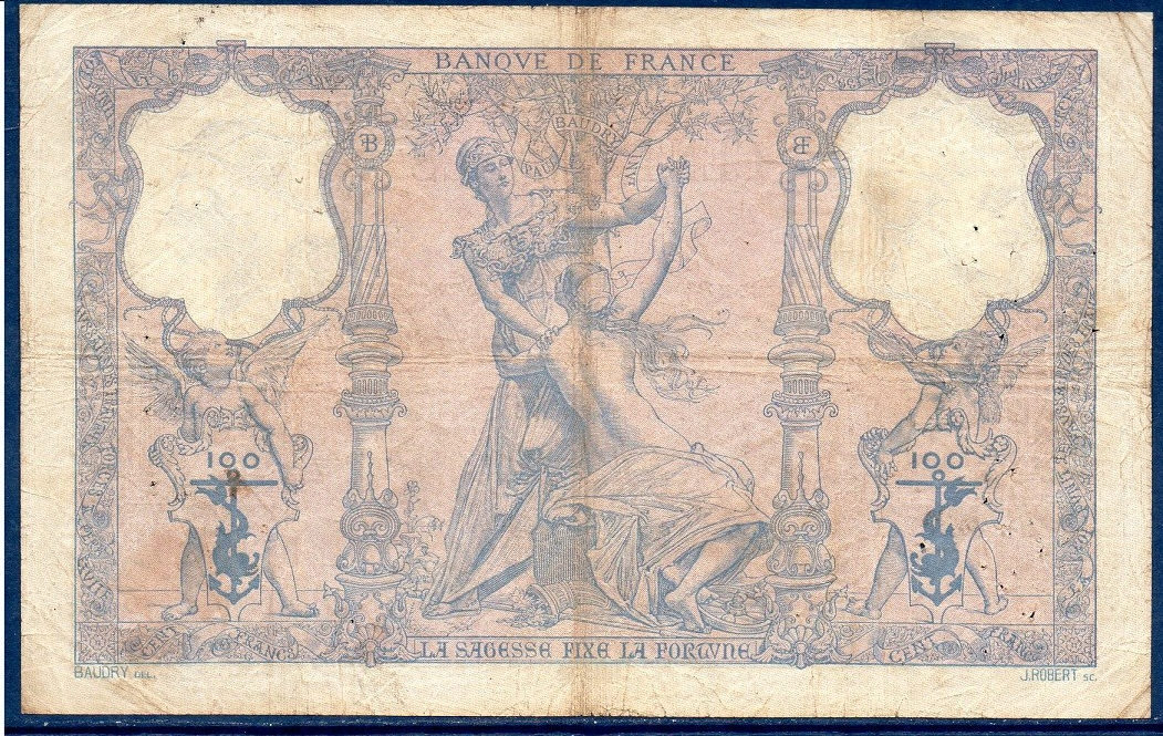 verso 100 francs