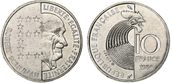 10 francs Robert Schumann