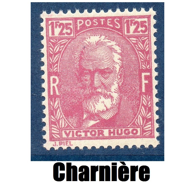 Timbre France Yvert No Victor Hugo Neuf Avec Trace De Charni Re Issoire Philatelie